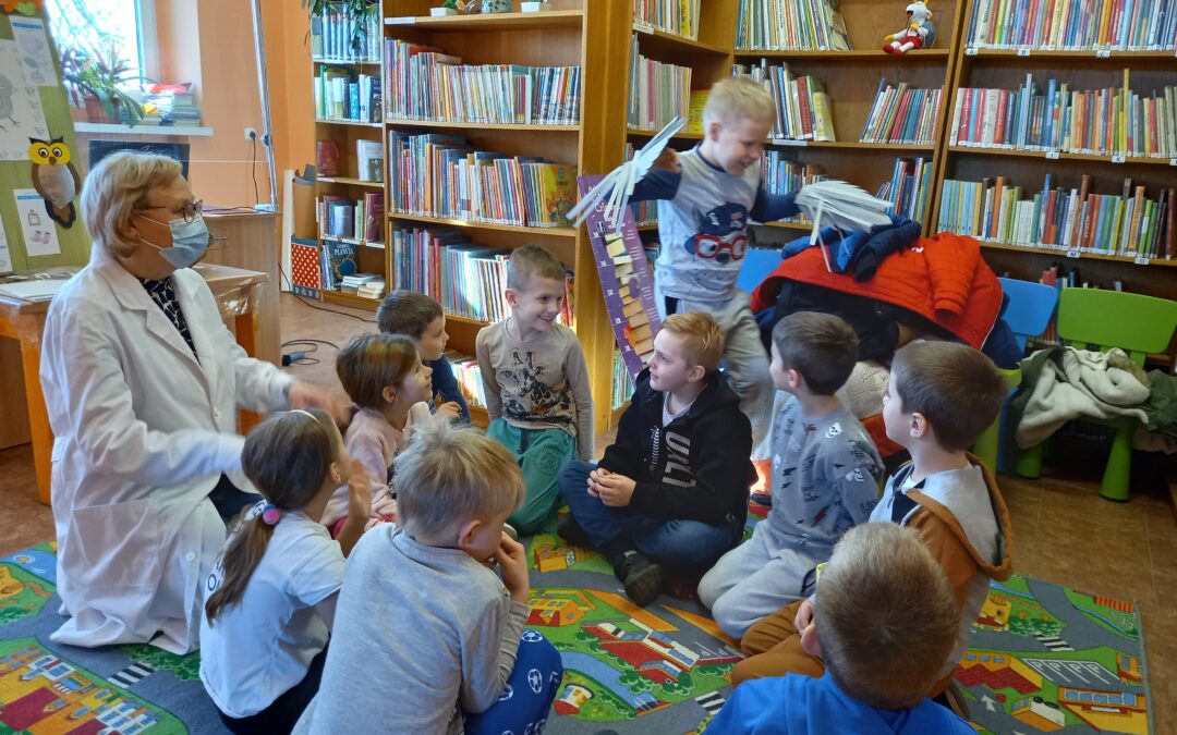 LEKCJE BIBLIOTECZNE W GUŁTOWACH ORAZ IWNIE