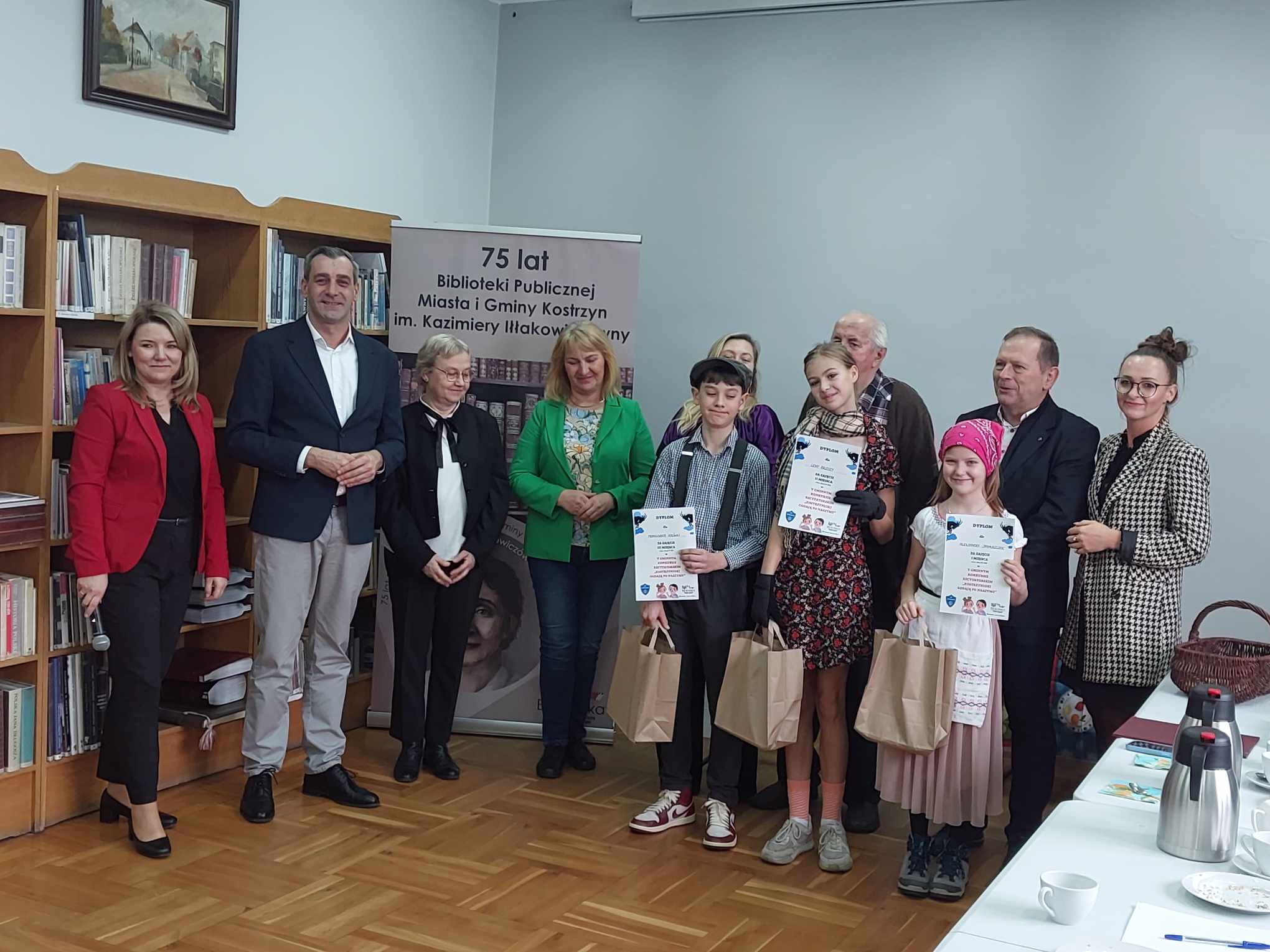Laureaci konkursu gwary poznańskiej kategoria klasy IV-VIII