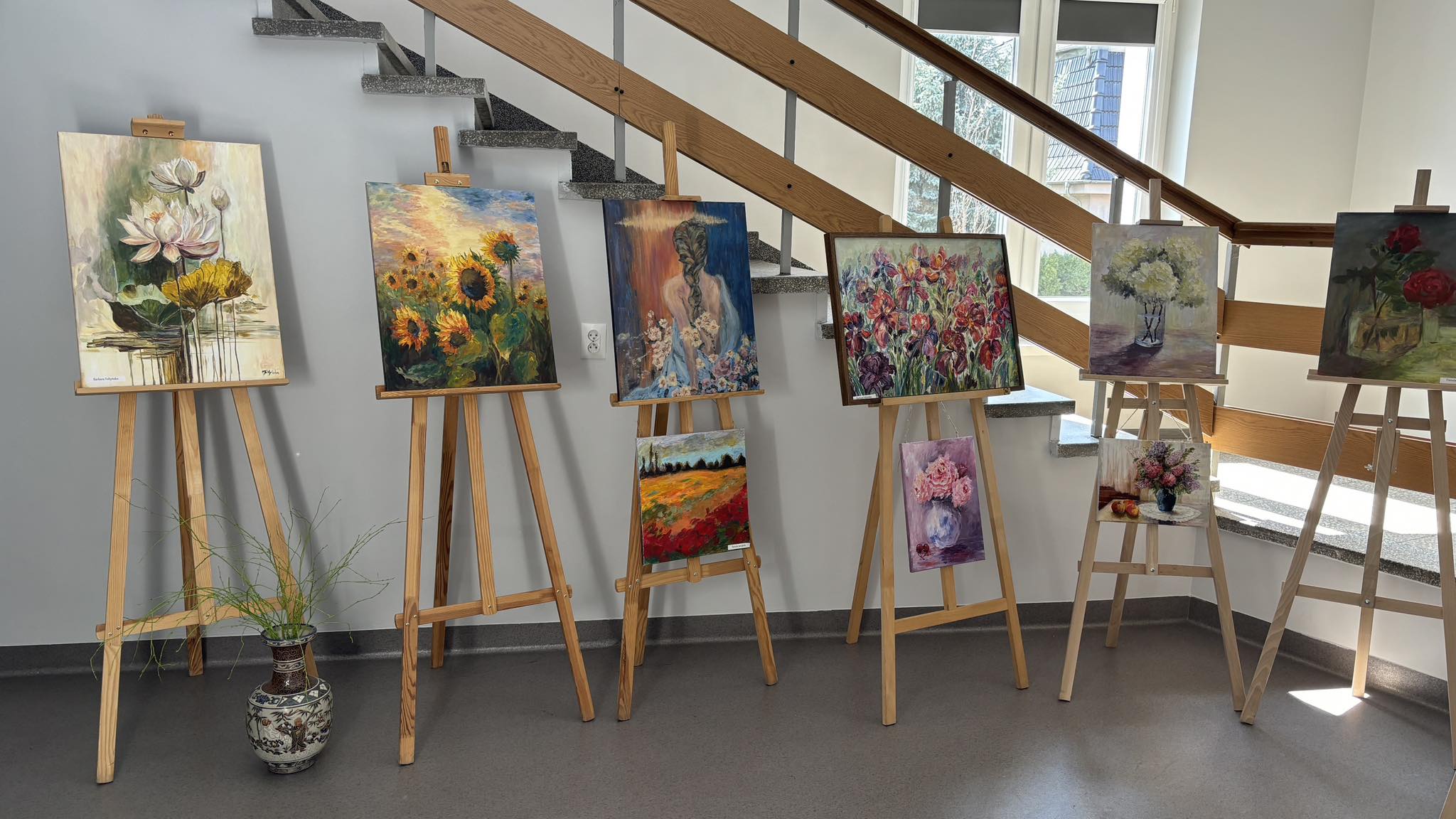 WYSTAWA PRAC MALARSKICH MIESZKANEK GMINY
